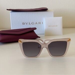 New! Bvlgari Serpenti Women's Sunglasses, BV40002I 72B, Authentic